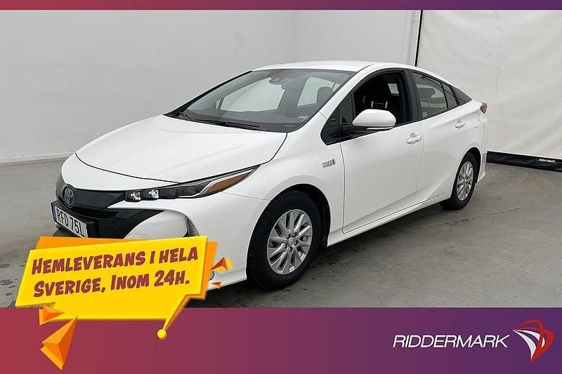 Begagnad Toyota Prius Plug-in Hybrid 2020 Vit Halvkombi