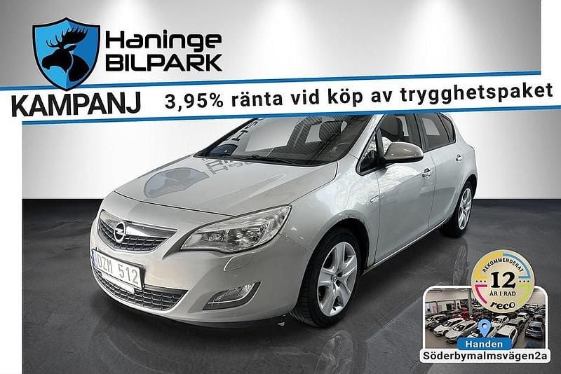Grå Begagnad 2010 Opel Astra Enjoy Halvkombi | 39 995 kr (Bra pris) - Bild 1/2