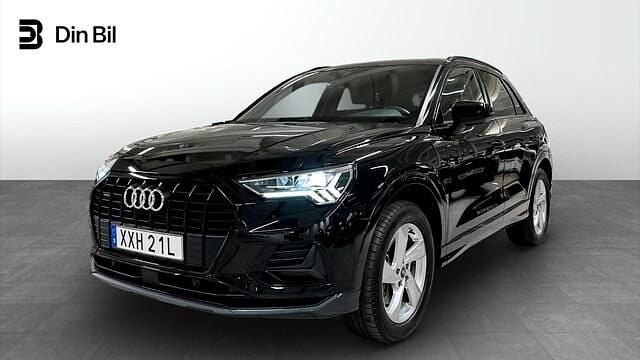 Mytsvart metallic Begagnad 2024 Audi Q3 Advanced Plus SUV | 449 000 kr (Dyr) - Bild 1/4