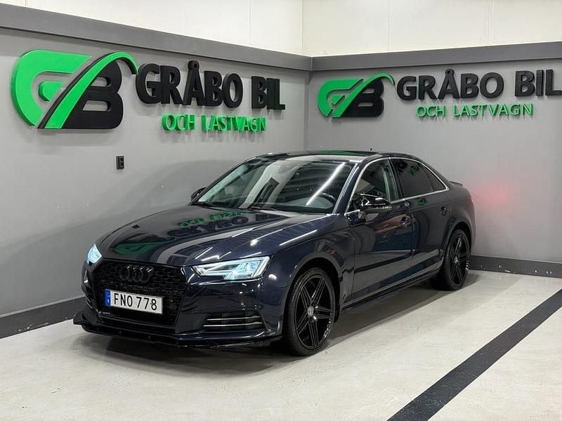 Blå Begagnad 2016 Audi A4 Proline Sedan | 149 900 kr (Marknadspris) - Bild 1/4