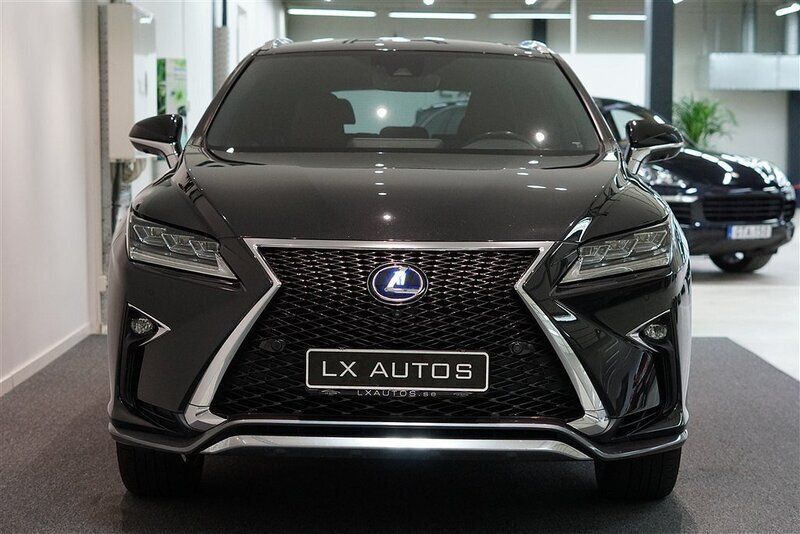 Begagnad Lexus RX450h F Sport 263 HK (193 kW) 2016 Svart SUV
