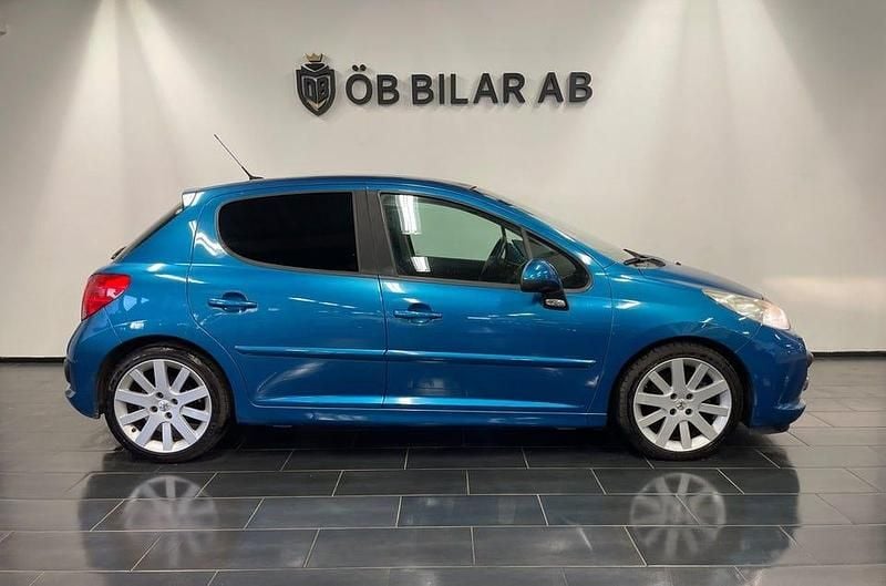 Begagnad Peugeot 207 GT 150 HK (110 kW) 2007 Blå Halvkombi