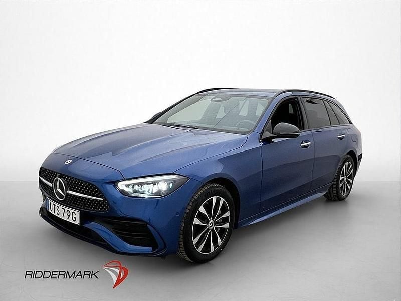 Begagnad Mercedes C300e AMG 204 HK (150 kW) 2022 Blå Kombi