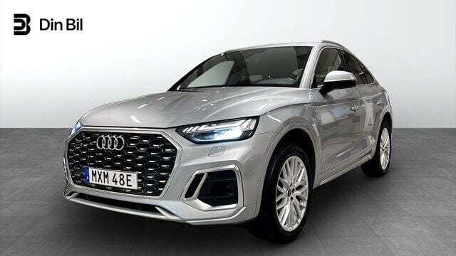 Florettsilver metallic Begagnad 2023 Audi Q5 Sportback S-Line SUV | 549 000 kr (Marknadspris) - Bild 1/4