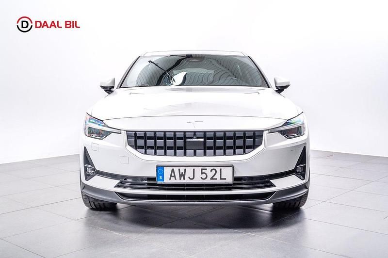 Begagnad Polestar 2 Long Range Dual motor 309 kW (421 HK) 2021 Vit Halvkombi