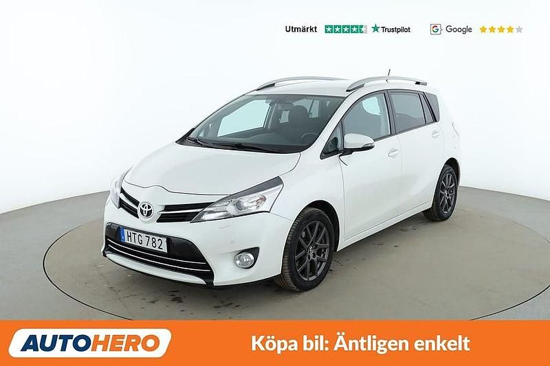Vit Begagnad 2015 Toyota Verso Edition Minibuss | 126 000 kr (Marknadspris) - Bild 1/4
