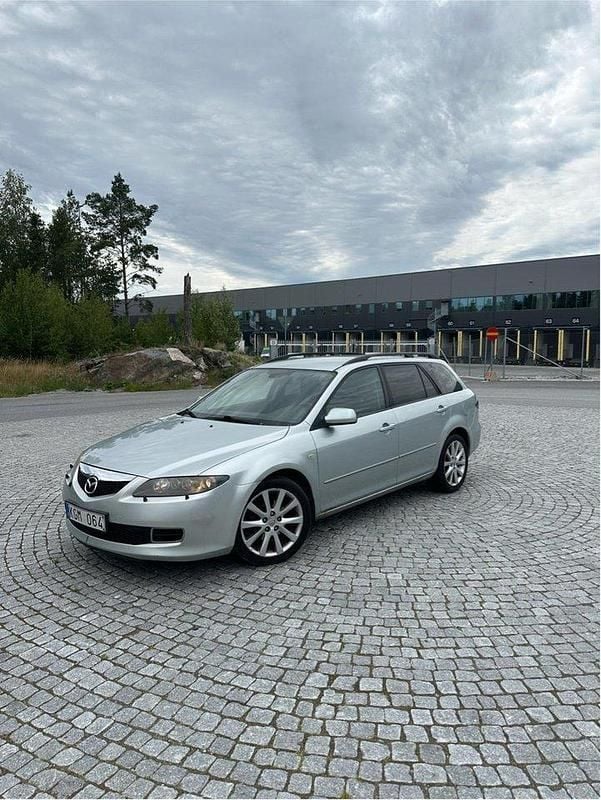 Grå Begagnad 2007 Mazda 6 Touring Kombi | 15 000 kr (Bra pris) - Bild 1/4