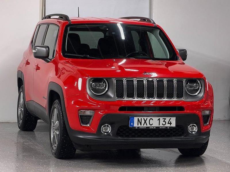 Begagnad Jeep Renegade 131 HK (96 kW) 2020 Röd SUV