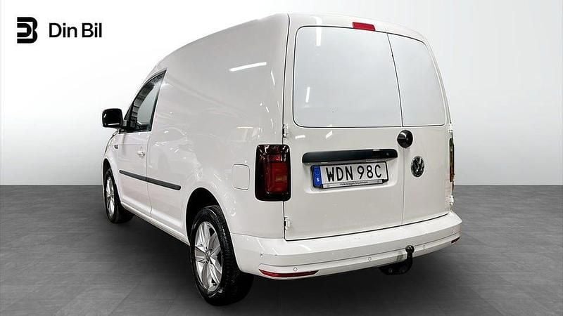 Begagnad VW Caddy 131 HK (96 kW) 2020 Vit Minibuss
