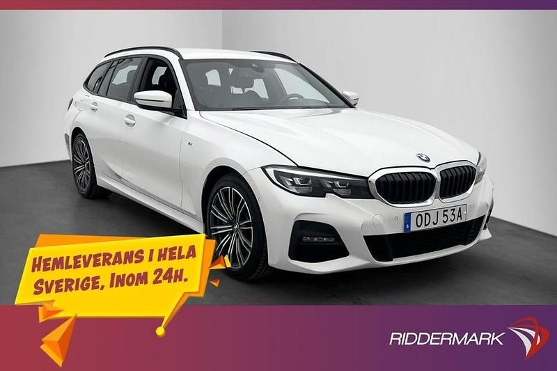Vit Begagnad 2021 BMW 330 M Sport Kombi | 319 900 kr (Dyr) - Bild 1/3