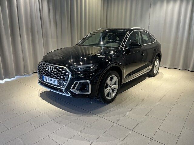 Mytsvart metallic Begagnad 2024 Audi Q5 Sportback S-Line SUV | 649 900 kr (Dyr) - Bild 1/4