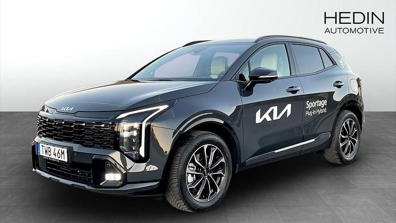 Svart Begagnad 2026 Kia Sportage GT-Line SUV | 578 900 kr - Bild 1/4