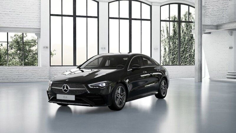 Svart Ny 2025 Mercedes CLA250e AMG Sedan | 479 000 kr (Superpris) - Bild 1/4
