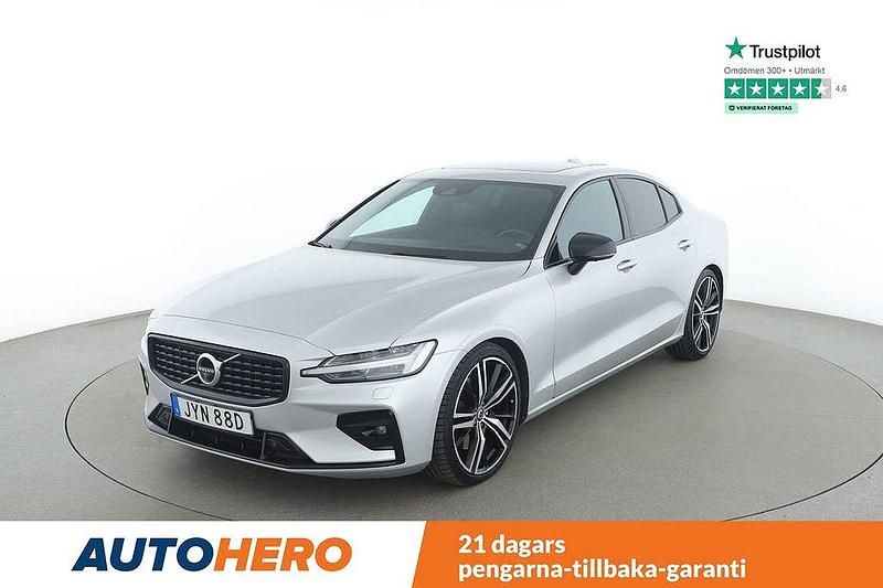 Silver Begagnad 2019 Volvo S60 R-Design Sedan | 329 000 kr (Dyr) - Bild 1/4