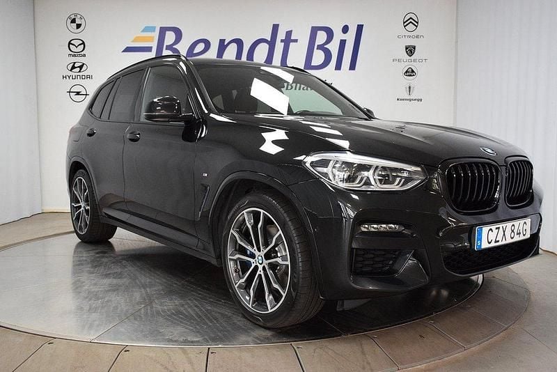 Svart Begagnad 2020 BMW X3 M Sport SUV | 405 800 kr (Marknadspris) - Bild 1/3