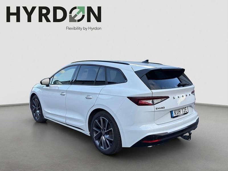 Begagnad Skoda Enyaq iV SportLine 194 kW (265 HK) 2022 Vit SUV