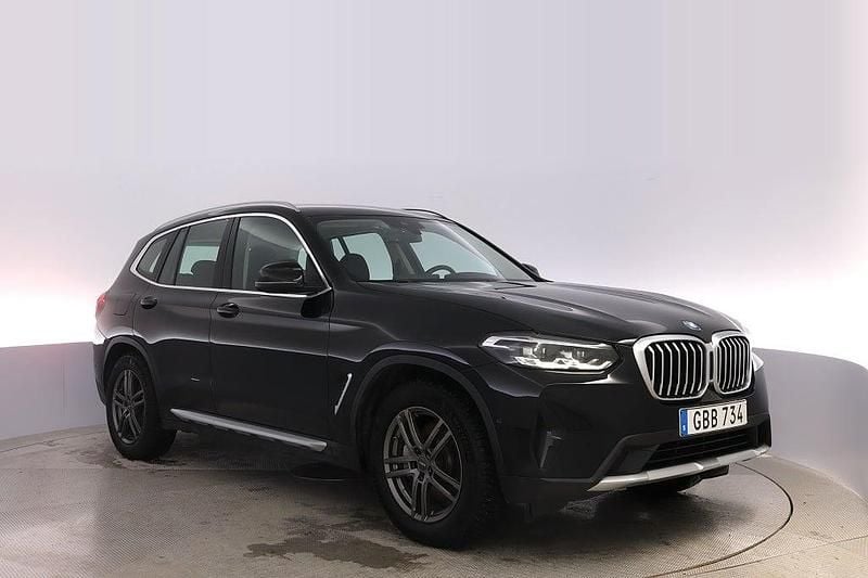 Begagnad BMW X3 184 HK (135 kW) 2022 Svart SUV