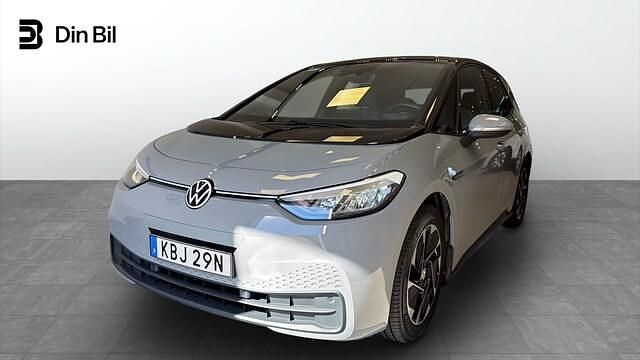Grå Begagnad 2020 VW ID.3 Pro Halvkombi | 234 900 kr - Bild 1/4