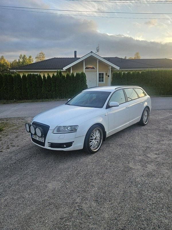Vit Begagnad 2008 Audi A6 Proline Kombi | 45 000 kr (Marknadspris) - Bild 1/4
