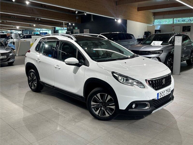 Vit Begagnad 2016 Peugeot 2008 Allure SUV | 119 900 kr (Marknadspris) - Bild 1/4