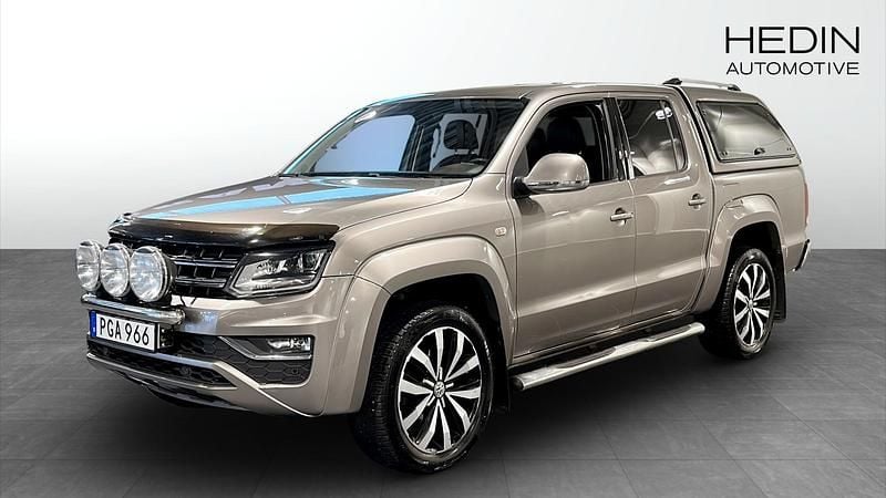 Brun Begagnad 2017 VW Amarok Pickup | 230 000 kr (Superpris) - Bild 1/4