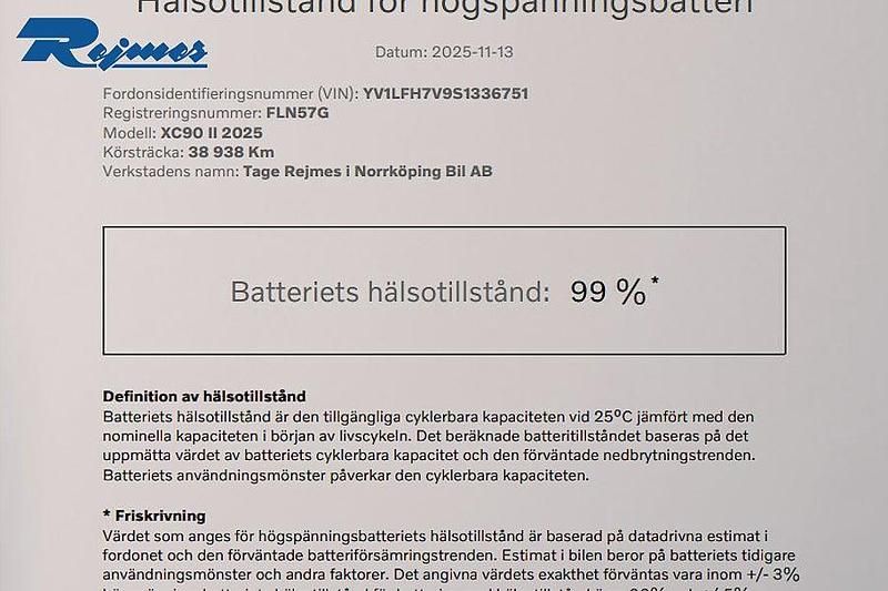 Grå Begagnad 2024 Volvo XC90 Ultra SUV | 749 900 kr (Marknadspris) - Bild 1/1