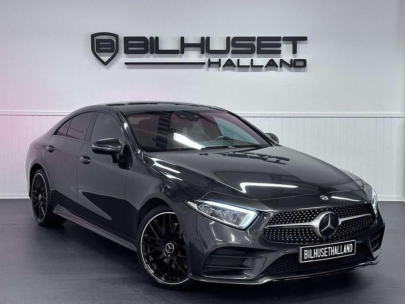Grå Begagnad 2019 Mercedes CLS400 AMG Sportkupé | 439 500 kr - Bild 1/4