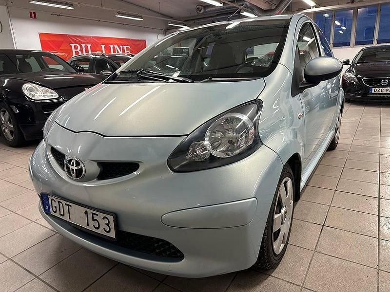 Begagnad Toyota Aygo 68 HK (50 kW) 2006 Blå Halvkombi