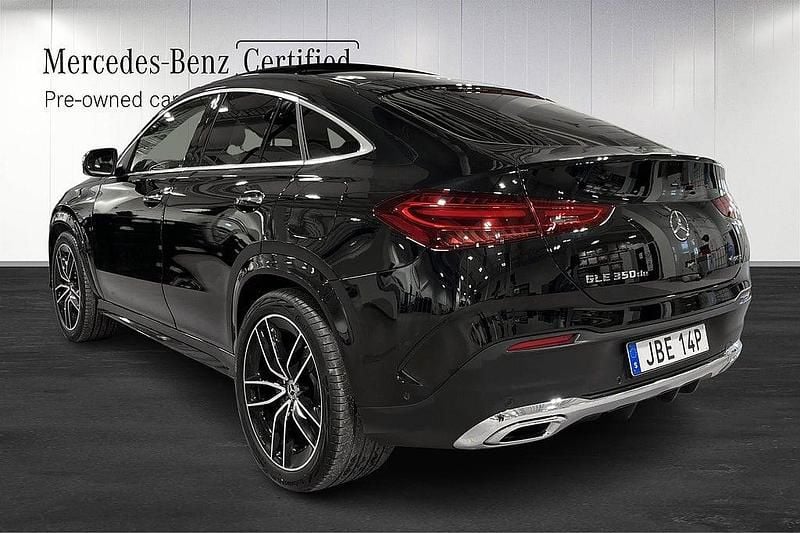Begagnad Mercedes GLE350 AMG 333 HK (244 kW) 2024 Svart Sportkupé