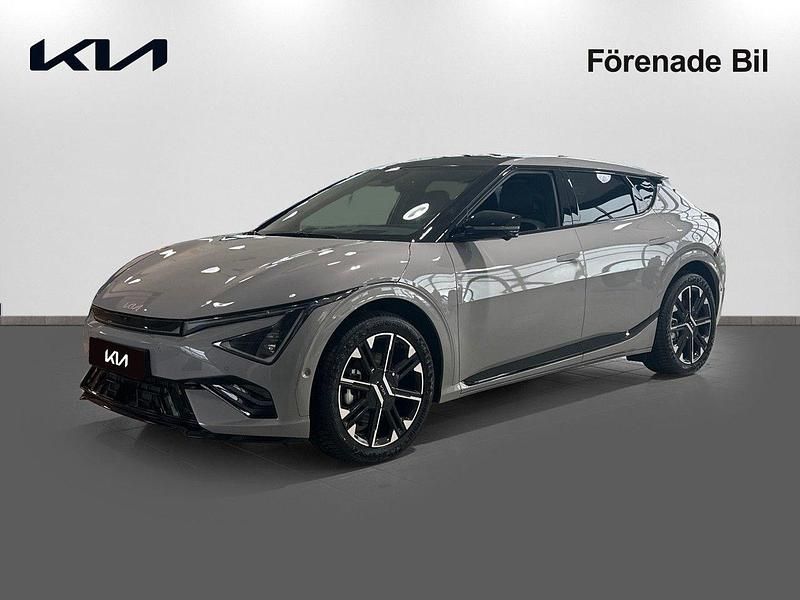 Grå Begagnad 2024 Kia EV6 2 SUV | 589 000 kr (Dyr) - Bild 1/4