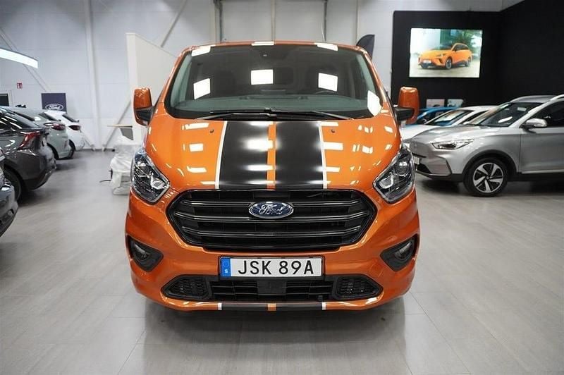 Orange Begagnad 2023 Ford Transit Custom Select Van | 469 800 kr (Marknadspris) - Bild 1/4