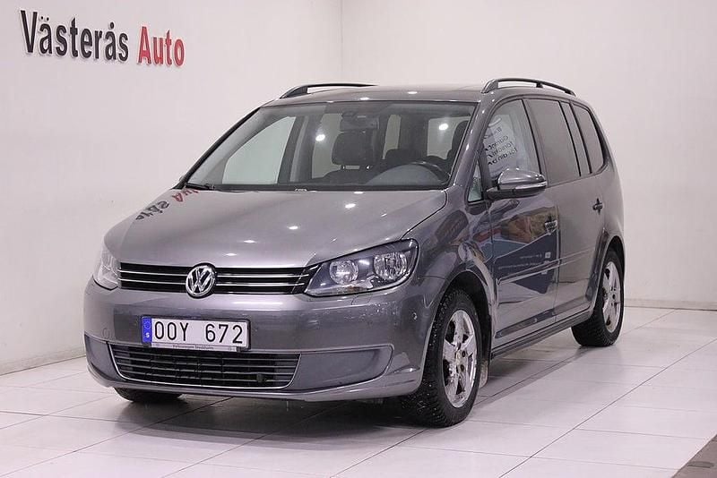 Grå Begagnad 2011 VW Touran Minibuss | 74 900 kr (Marknadspris) - Bild 1/4