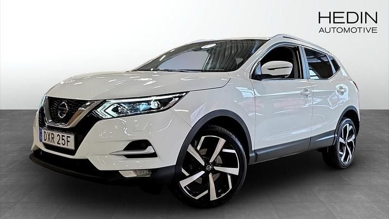 Vit (white) Begagnad 2021 Nissan Qashqai Tekna SUV | 219 900 kr (Superpris) - Bild 1/4
