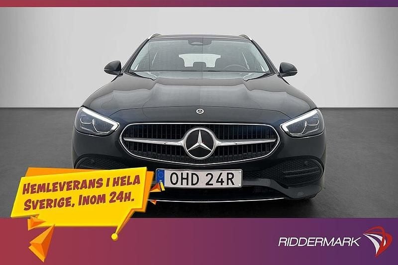 Svart Begagnad 2022 Mercedes C300e | 289 900 kr - Bild 1/3