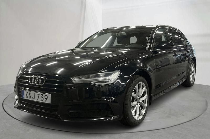 Svart Begagnad 2018 Audi A6 Proline Sedan | 202 000 kr (Marknadspris) - Bild 1/4