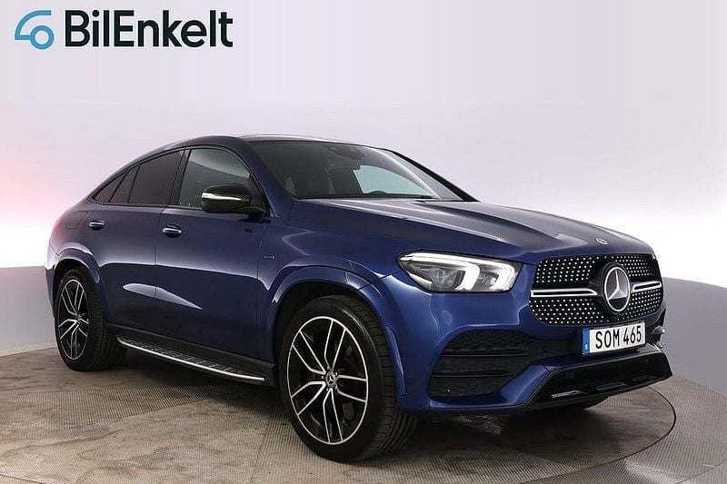 Blå Begagnad 2021 Mercedes GLE350 AMG Sportkupé | 739 800 kr (Lite dyr) - Bild 1/4
