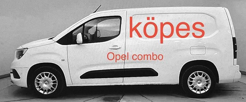 Vit Begagnad 2017 Opel Combo Minibuss | 100 000 kr (Marknadspris) - Bild 1/1