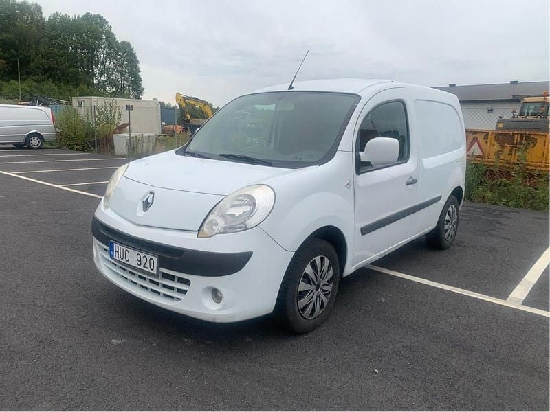 Vit Begagnad 2009 Renault Kangoo Minibuss | 28 000 kr (Marknadspris) - Bild 1/4