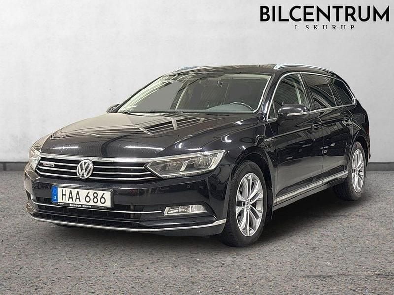 Svart Begagnad 2016 VW Passat GT Kombi | 129 900 kr (Bra pris) - Bild 1/4