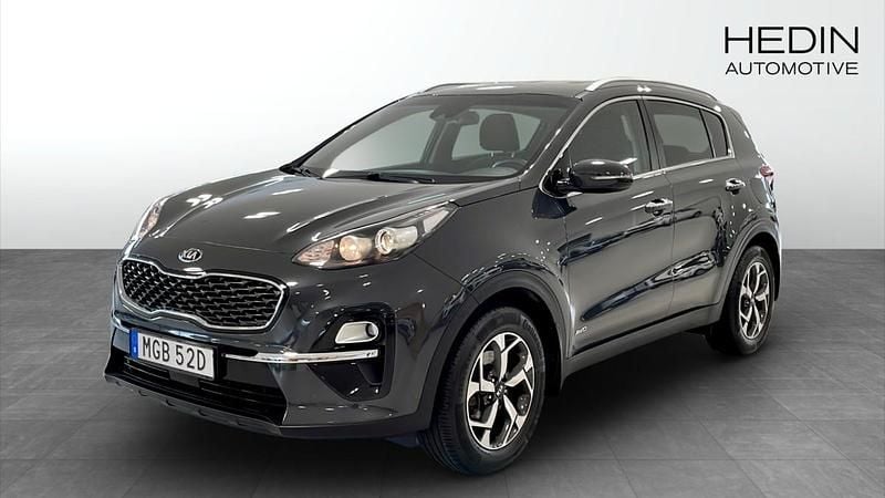 Grå (grey) Begagnad 2020 Kia Sportage Advance SUV | 249 900 kr (Bra pris) - Bild 1/4