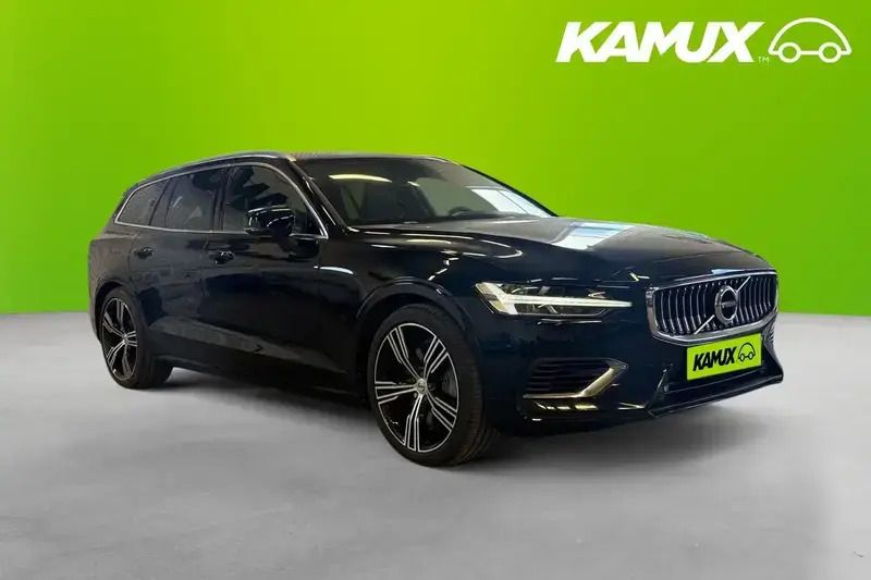 Svart Begagnad 2022 Volvo V60 Inscription Kombi | 384 900 kr (Bra pris) - Bild 1/4