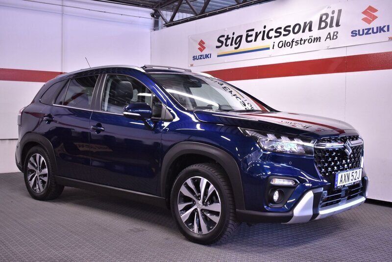Blå Begagnad 2021 Suzuki SX4 S-Cross SUV | 278 500 kr (Dyr) - Bild 1/4