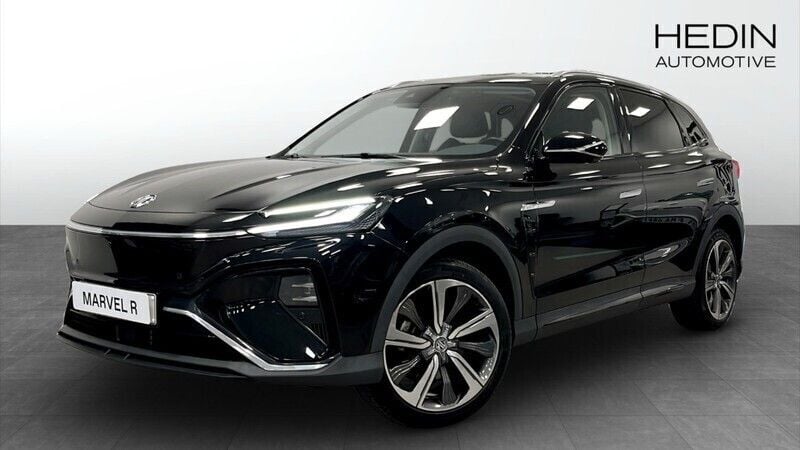 Svart (black) Begagnad 2021 MG Marvel R Performance SUV | 289 900 kr (Superpris) - Bild 1/4