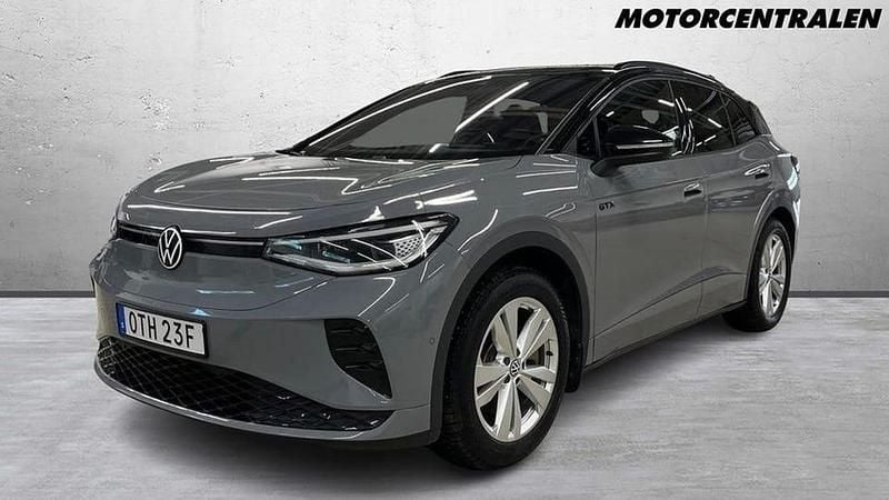 Grå Begagnad 2023 VW ID.4 GTX SUV | 449 000 kr (Dyr) - Bild 1/4