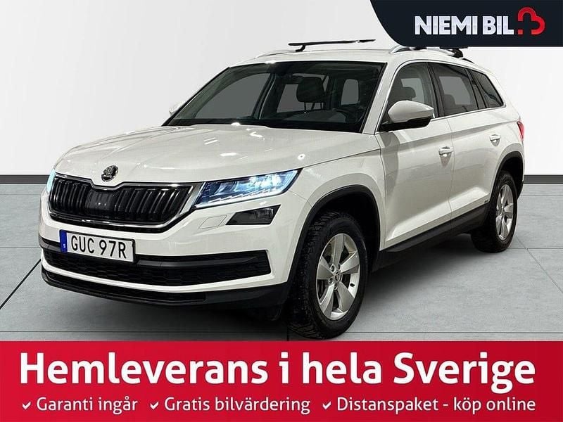 Vit Begagnad 2019 Skoda Kodiaq Business Line SUV | 329 900 kr (Marknadspris) - Bild 1/3