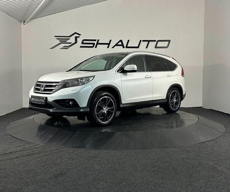 Vit Begagnad 2014 Honda CR-V Executive SUV | 139 900 kr (Marknadspris) - Bild 1/4