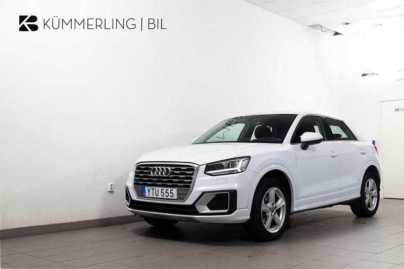 Vit Begagnad 2018 Audi Q2 SUV | 179 900 kr (Bra pris) - Bild 1/4