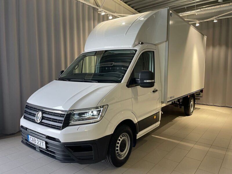 Vit Begagnad 2022 VW Crafter Van | 409 700 kr (Marknadspris) - Bild 1/4