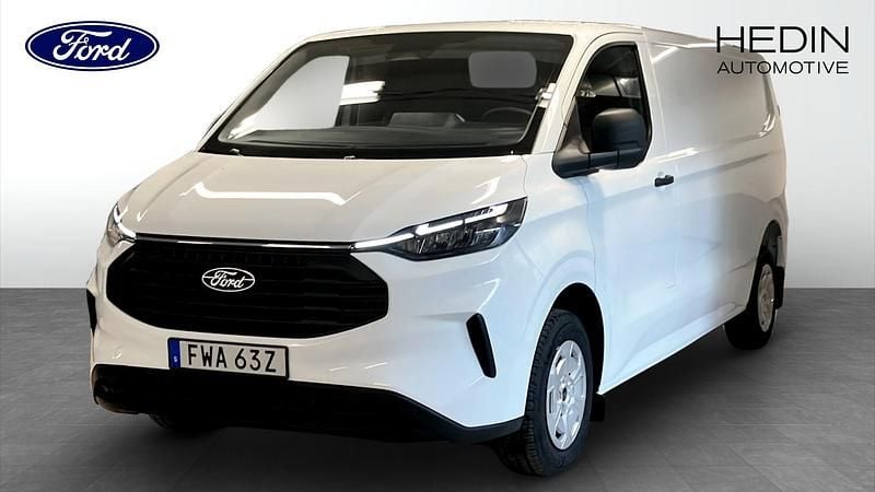 Vit Ny 2025 Ford Transit Custom Pickup | 549 875 kr (Bra pris) - Bild 1/4