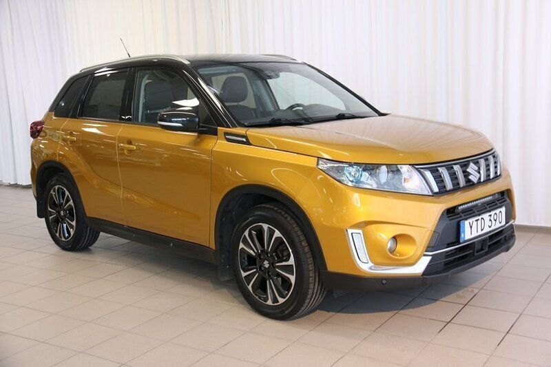 Gul Begagnad 2017 Suzuki Vitara SUV | 184 000 kr (Dyr) - Bild 1/4